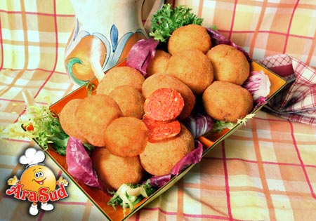 ARANCINI MIGNON CON NDUJA